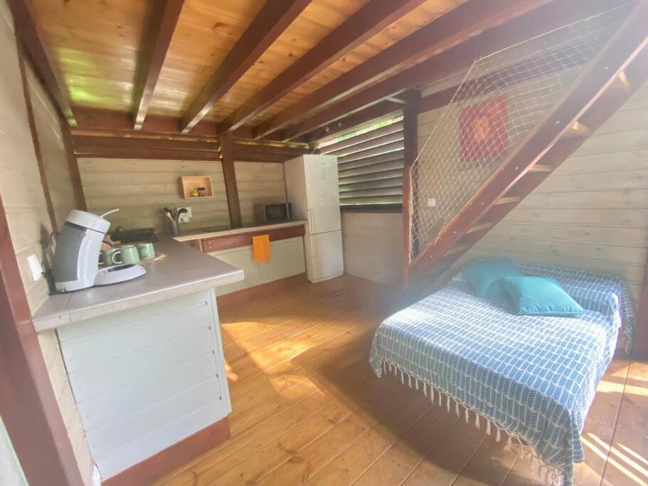 Ti Zaboka Chalet , Spa Privatif Les Abymes Exteriér fotografie