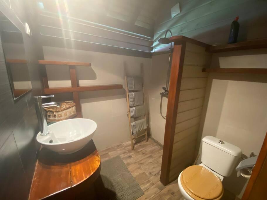 Ti Zaboka Chalet , Spa Privatif Les Abymes Exteriér fotografie